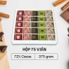 HỘP SÔ-CÔ-LA 72% CACAO (75 viên - 375g)