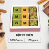HỘP SÔ-CÔ-LA 82% CACAO (27 viên - 135g)