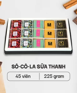 HỘP SÔ-CÔ-LA SỮA (45 viên - 225g)
