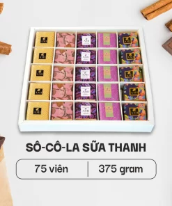 HỘP SÔ-CÔ-LA SỮA (75 viên - 375g)