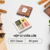 SÔ-CÔ-LA 82% CACAO (Mẫu 7) (12 viên lớn - 96g)