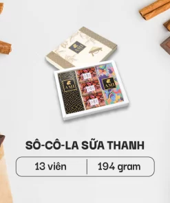 SÔ-CÔ-LA SỮA (Mẫu 5) (4 thanh 9 viên - 194g)
