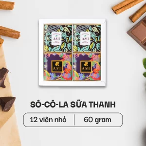 SÔ-CÔ-LA SỮA (Mẫu 6) (12 viên - 60g)