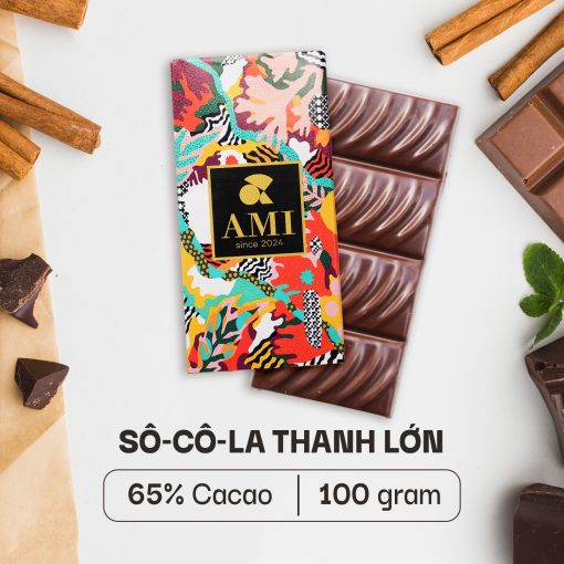 SÔ-CÔ-LA THANH 65% CACAO (100g)