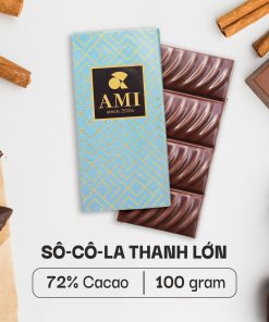 SÔ-CÔ-LA THANH 72% CACAO (100g)