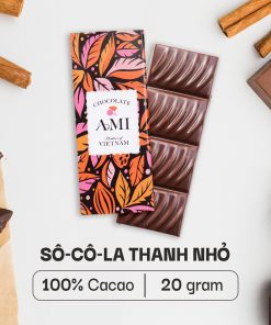 SÔ-CÔ-LA THANH NHỎ 100% CACAO (20g)