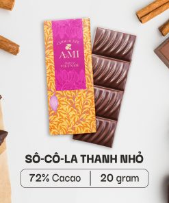 SÔ-CÔ-LA THANH NHỎ 72% CACAO (20g)