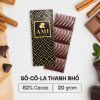 SÔ-CÔ-LA THANH NHỎ 82% CACAO (20g)
